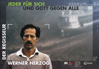 Volker Noth, Plakat, Jeder für sich und Gott gegen alle, Der Regissseur Werner Herzog, Film Museum Berlin – Deutsche Kinemathek, 2002, Format: 59,4 x 84 cm