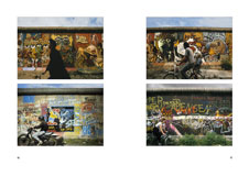 Volker Noth, Eigene Bücher, Berliner Mauer. Botschaften gegen das Grau, Fotos aus den Jahren 1982 – 1990 und 2011, Seiten 46 und 47